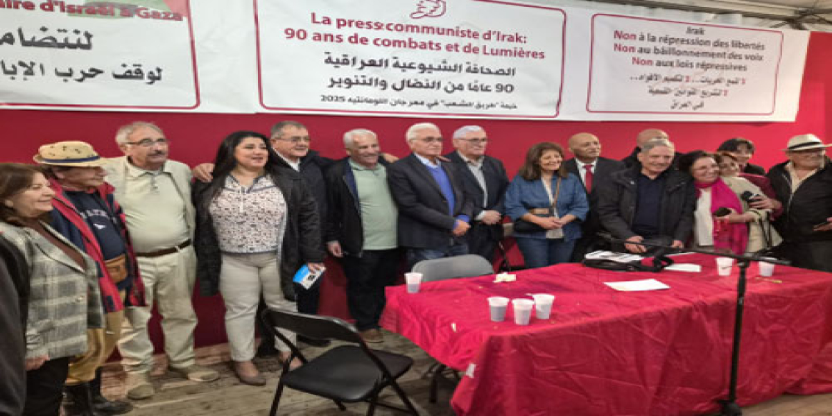 رائد فهمي في خيمة {طريق الشعب}: مواجهة المخاطر الخارجية تتطلب دولة قوية 