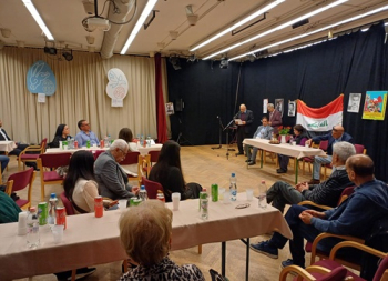 حفل سياسي وفني كبير في بودابست بالذكرى 92 لتأسيس الحزب الشيوعي العراقي 