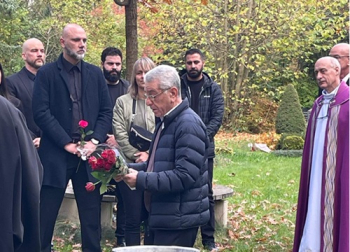 مراسيم الوداع الأخير في المانيا للرفيق فرج يوسف